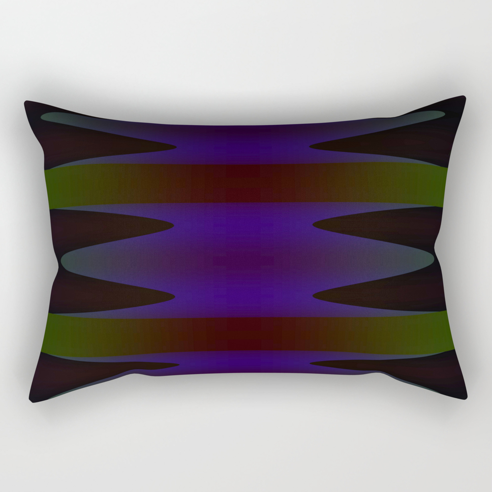 Inward Waves Rectangular Pillow by gypsykisspotography
