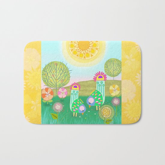 Chelsea Birds Bath Mat