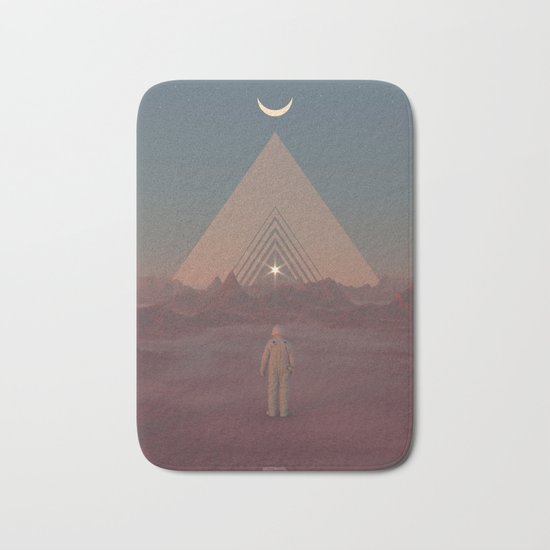 Lost Astronaut Series #01 - Enter the Void Bath Mat