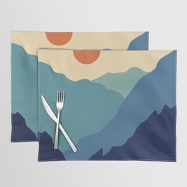 Mountains & River II Placemat