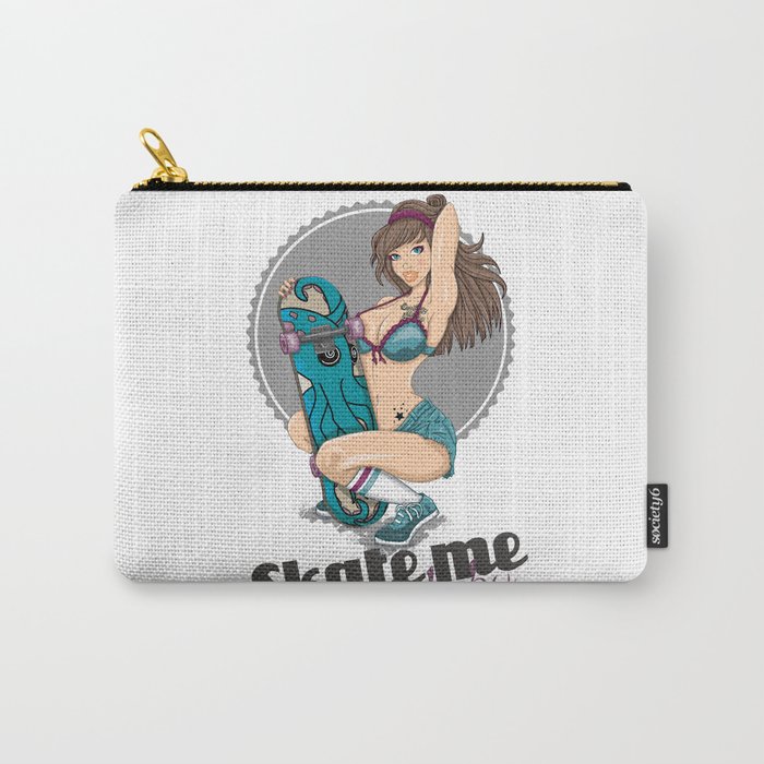 Skate me Carry-All Pouch