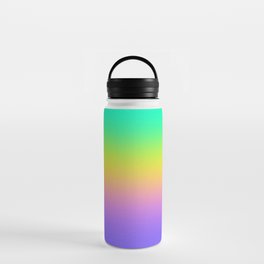 RAINBOW BRIGHT OMBRE COLORS Water Bottle