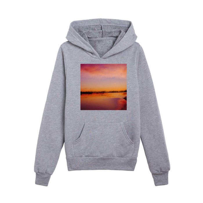 Sunset #13 Kids Pullover Hoodie