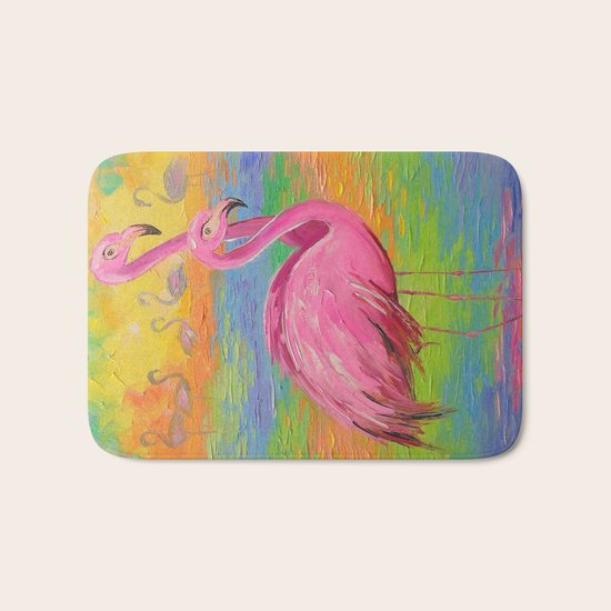 Flamingo Bath Mat