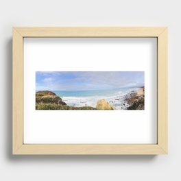 Great Ocean Road Panoramic  Recessed Framed Print