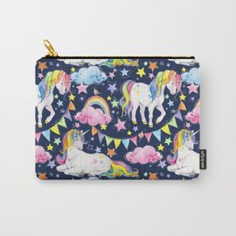 Unicorn Party 1 Carry-All Pouch