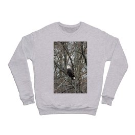 American Eagle in a Tree Crewneck Sweatshirt