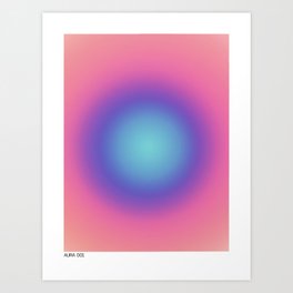 aura 001 Art Print