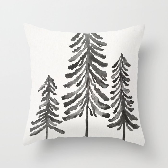 Pine tree new arrivals throw pillows