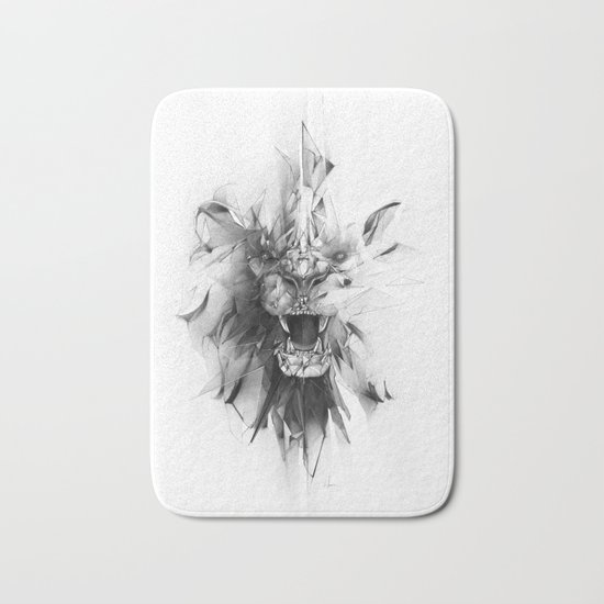 STONE LION Bath Mat