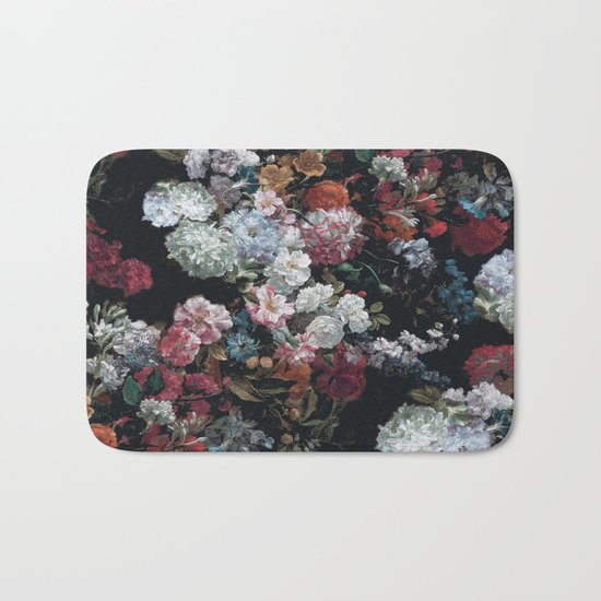 FLOWERS FLOWERS FLOWERS ... JUST FLOWERS (FLORAL) Bath Mat