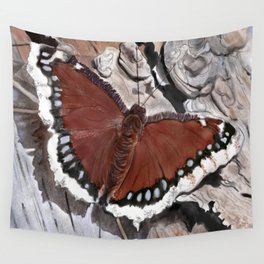 Cloak of Mourning Butterfly Wall Tapestry