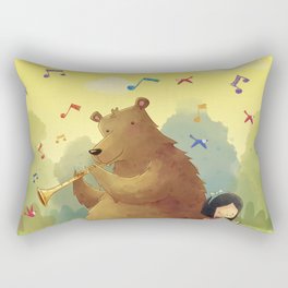 Friend Bear Rectangular Pillow