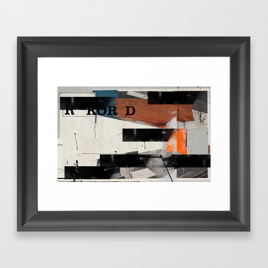 Conductor's Heaven Framed Art Print