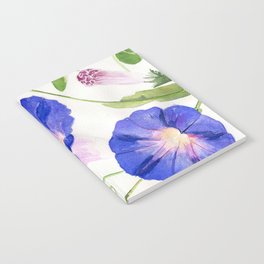 Morning Glory Bloom Notebook