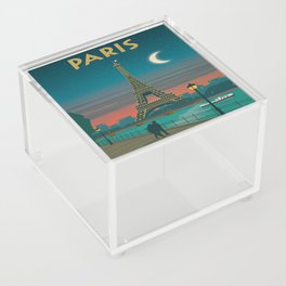 Vintage poster - Paris Acrylic Box