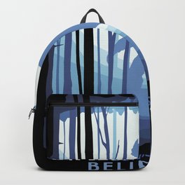 I Believe in Bigfoot Backpack | Yeti, Camping, Nature, Cryptid, Believe, Sasquatch, Paranormal, Big, Bigfoot, Graphicdesign 