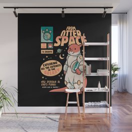 Otter Space Astronaut Other Gravity Galaxy Comics by Tobe Fonseca Wall Mural