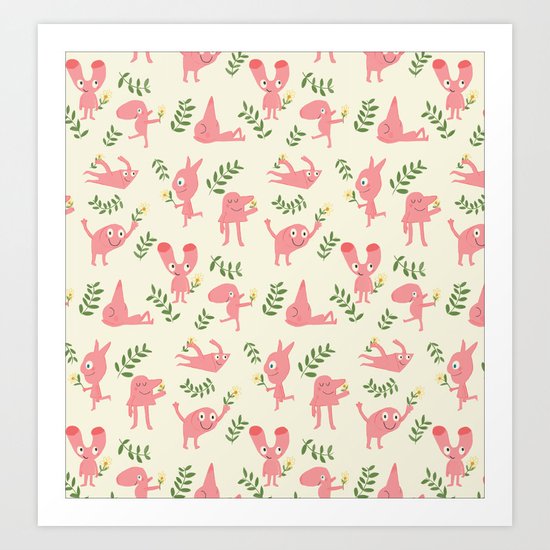 MUR´S SPRING Art Print