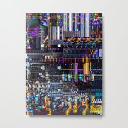 A Study in Pixel 463 - AERICO Metal Print