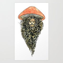 swamp wizard Art Print
