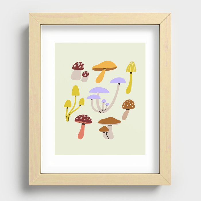 fungi Recessed Framed Print