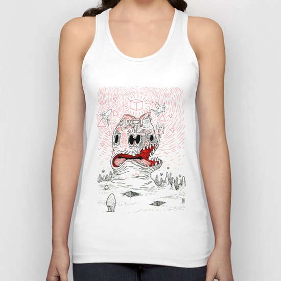 Triangles Are Tasty Unisex Tank Top