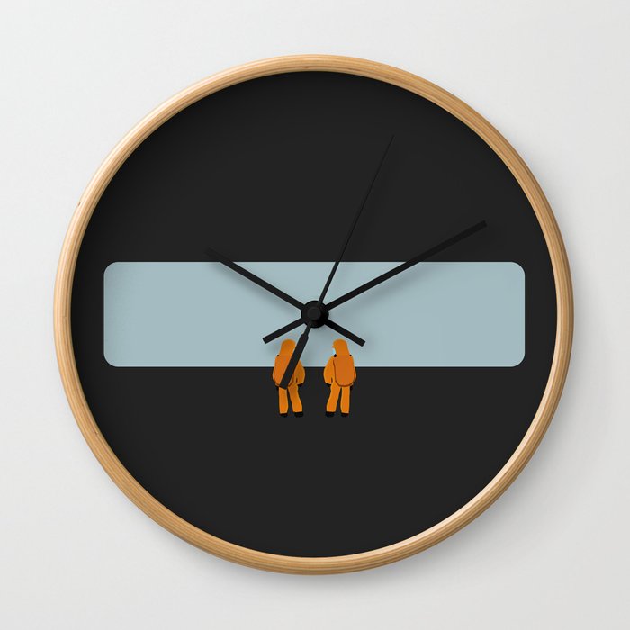 The Day They Arrived Wall Clock