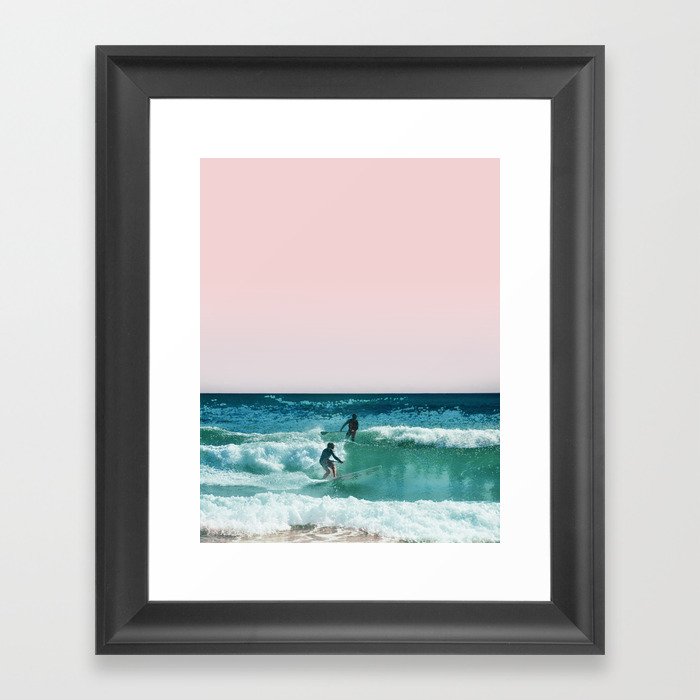 Surfing USA Framed Art Print