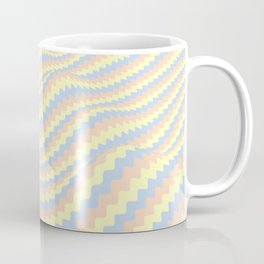 Wavy Lines Op Art Coffee Mug
