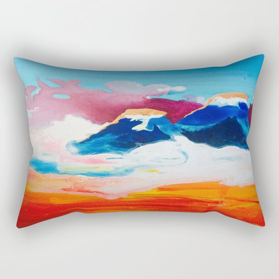 Ah Create And Destroy Rectangular Pillow