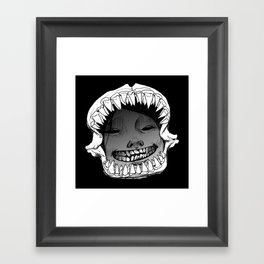 Shark Snark Framed Art Print
