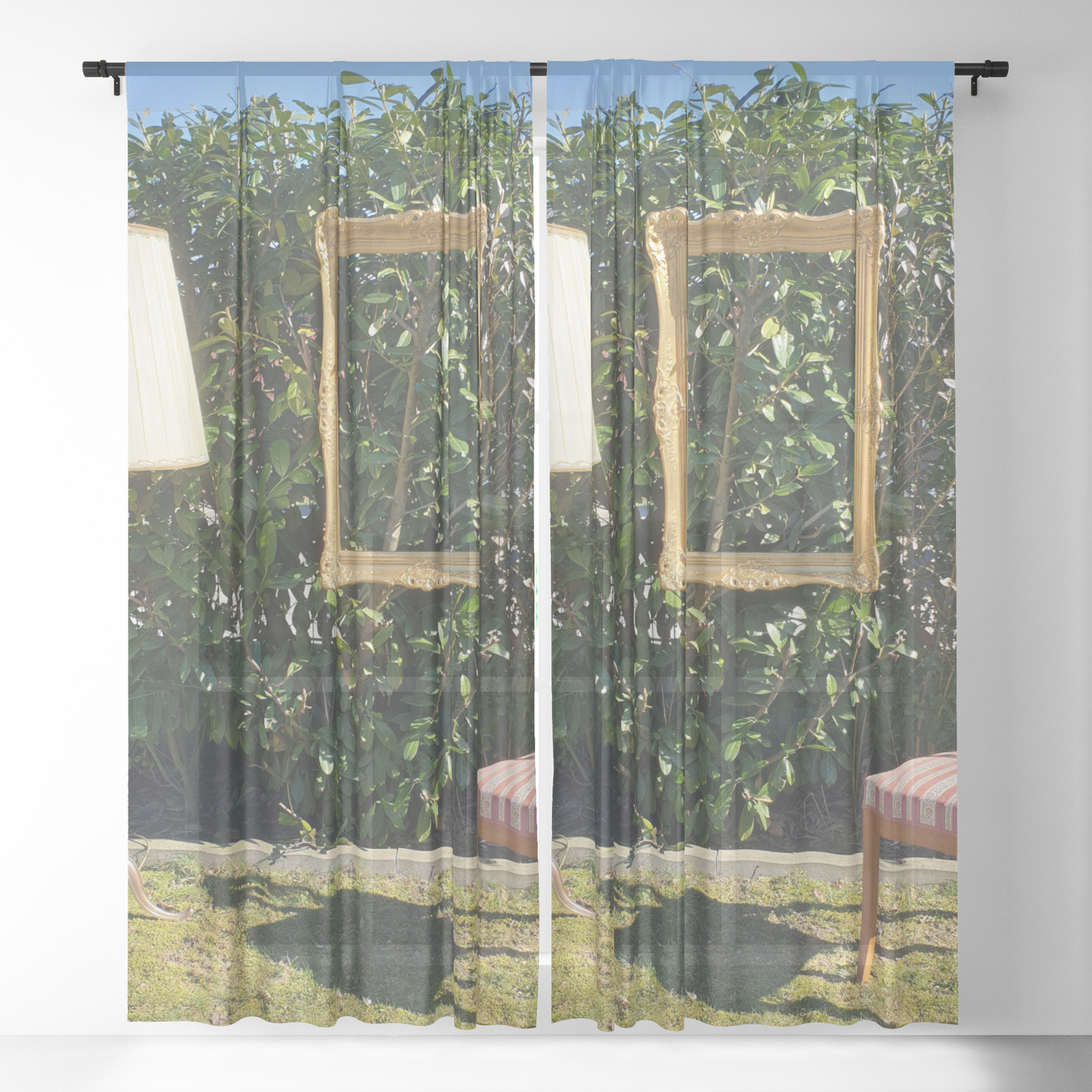 My New Mental Boss Office Sheer Curtain By Kunsthaus Lay Society6