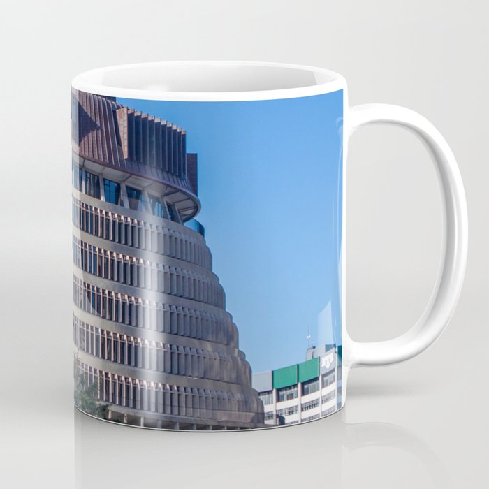 New Zealand Photography - Federal Government Office In Wellington Coffee Mug