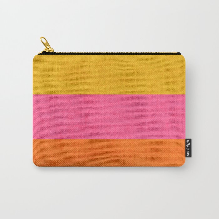 three stripes - summer brights Carry-All Pouch
