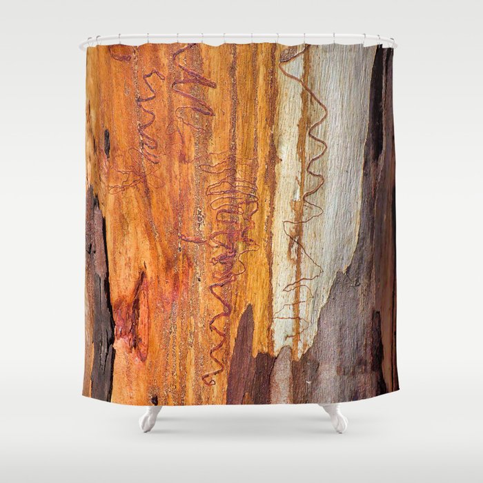 Tree Bark Abstract # 16 Shower Curtain