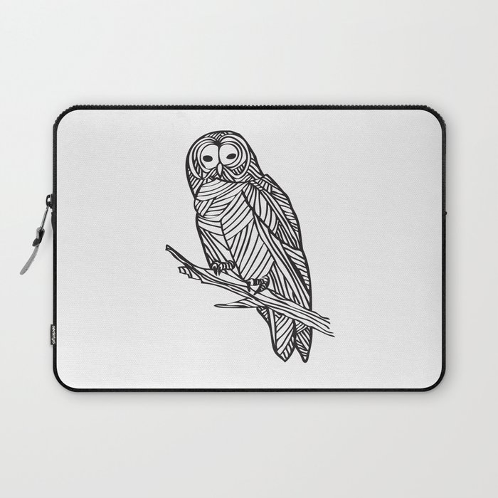 Barred Owl Laptop Sleeve