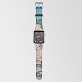 Katsushika Hokusai - Sesshu Ajigawaguchi Tenposan Apple Watch Band