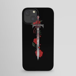 Thorn Sword Red iPhone Case