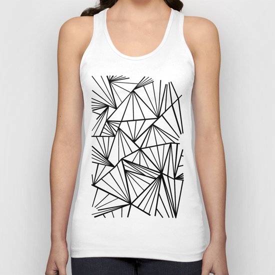 Ab Fan Zoom Invert Unisex Tank Top