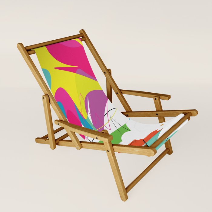 Numero 2 Sling Chair by martello Society6