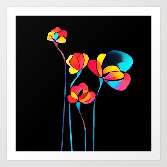 Flowers Art Print