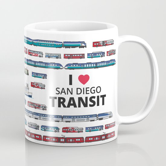 The Transit of Greater San Diego Mug
