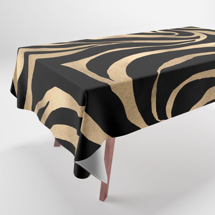 Zebra print 2025 table skirt