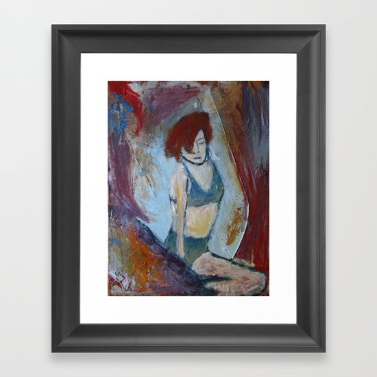 'Burlesque No. 1' Framed Art Print