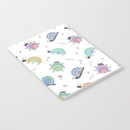 Rainbow Critters Notebook