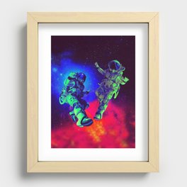 Pluto x Baby Pluto Recessed Framed Print