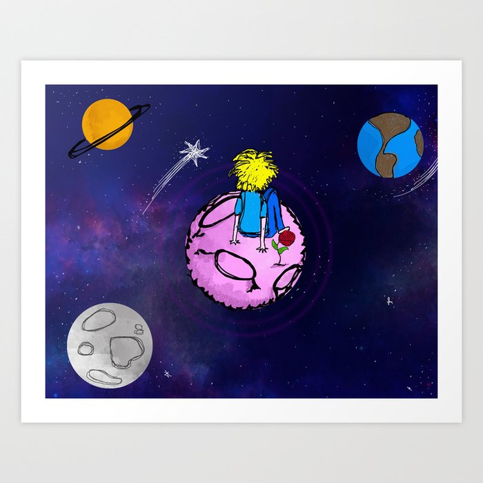 El Principito / The Little Prince Art Print by releer ...