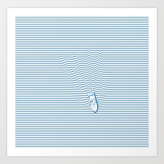 WAKE Art Print