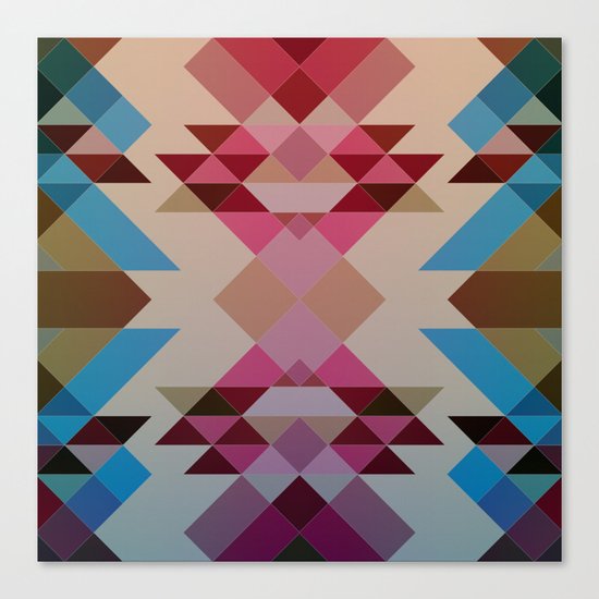 Abstract geometric I Canvas Print